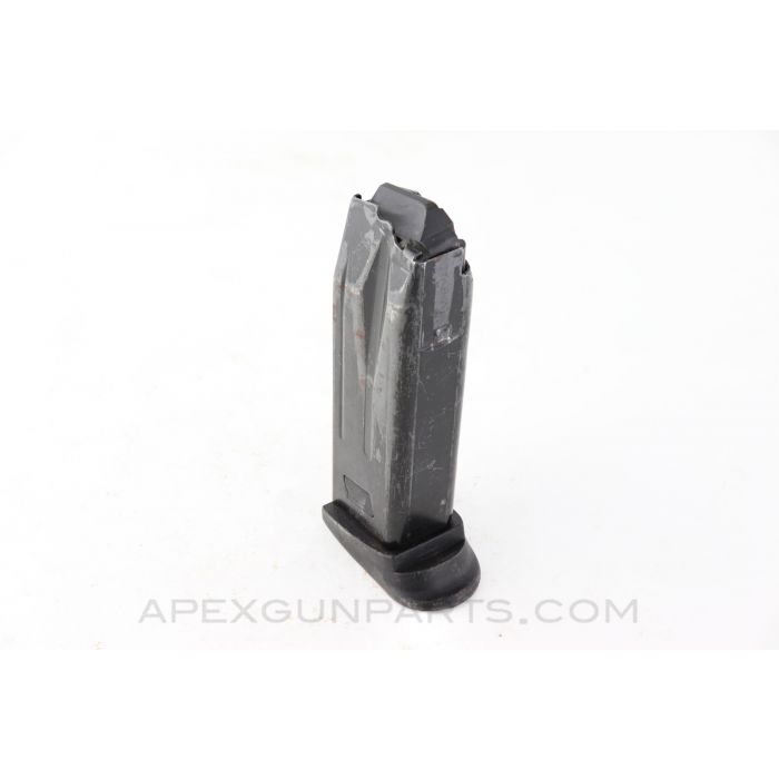 H&K USP Compact Magazine, 10rd, w/ Finger Extension, Steel, 40 S&W *Good*