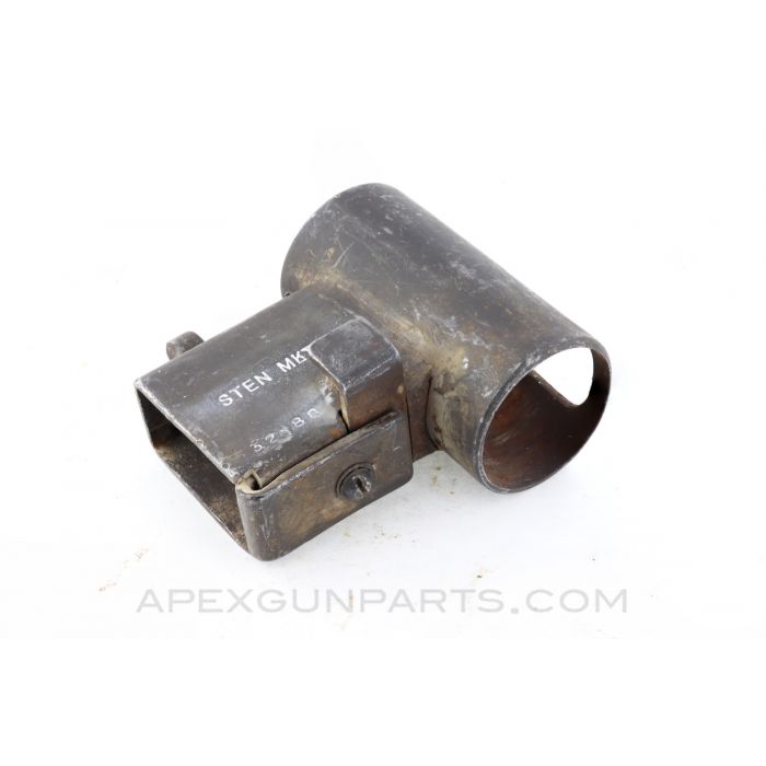 STEN MK 5 Magazine Housing, No Plunger Assembly *Good*