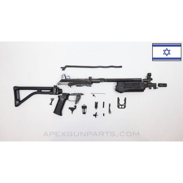 Galil AR Parts Kit with Polymer Forearm, May Not Have Bullet Guide, IMI Israel, 5.56 NATO *Good* 