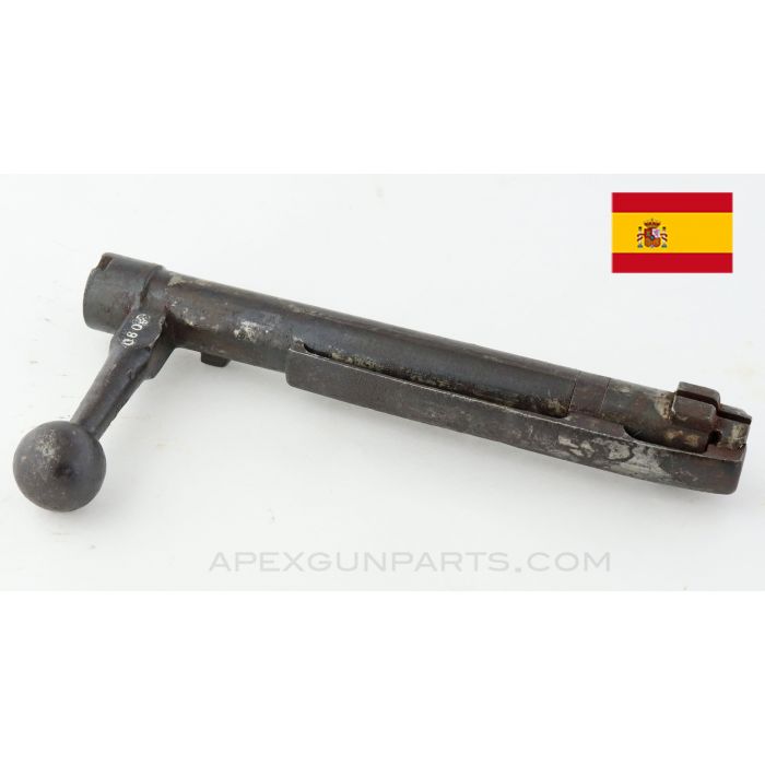 Spanish M43 Bolt Body, w/ Extractor *Fair*