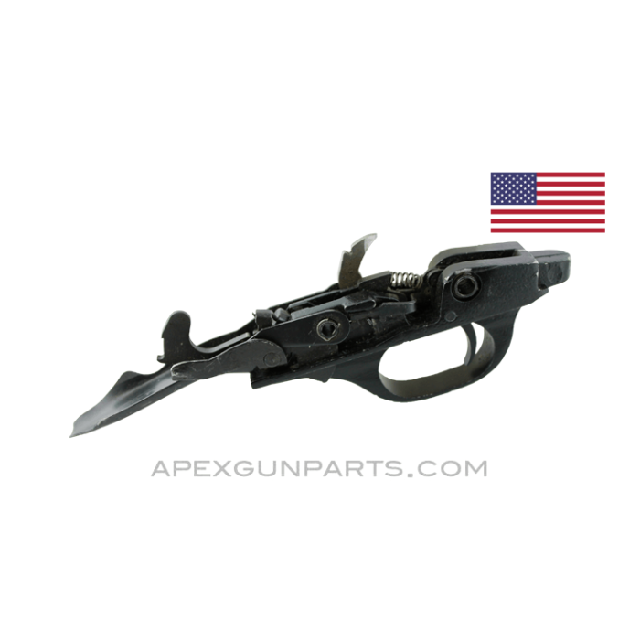 Remington 870 Trigger Plate Assembly, No Safety, Refinished, *Fair* 