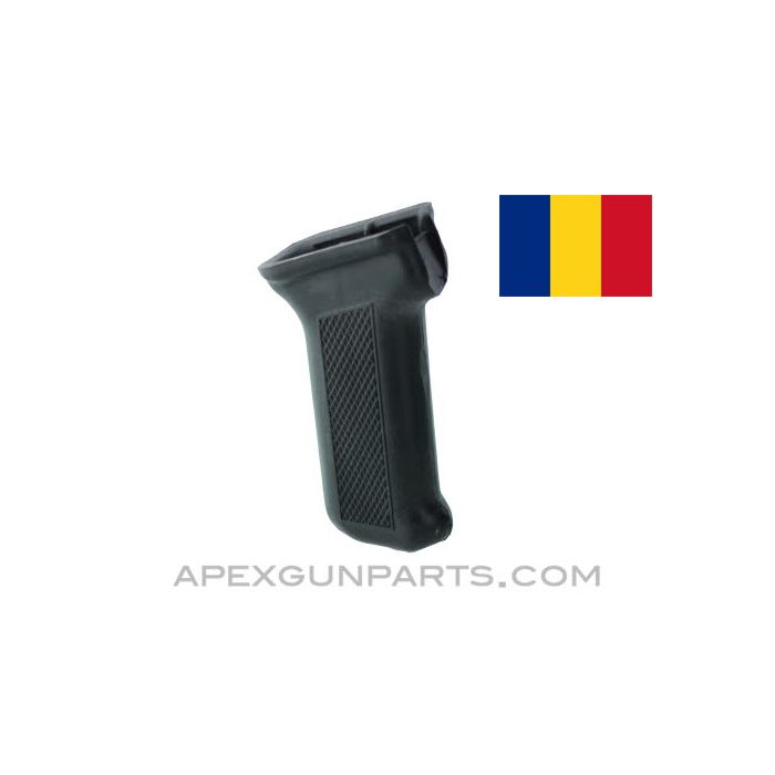 Romanian AKM Polymer Pistol Grip, Black, 7.62x39, *NEW*