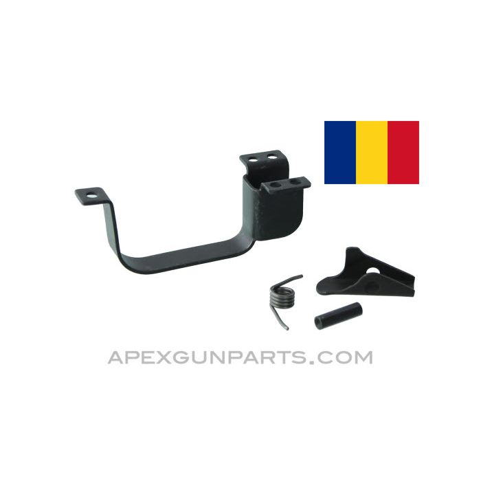 Romanian AKM Trigger Guard Set, Blued, 7.62x39, *NEW*