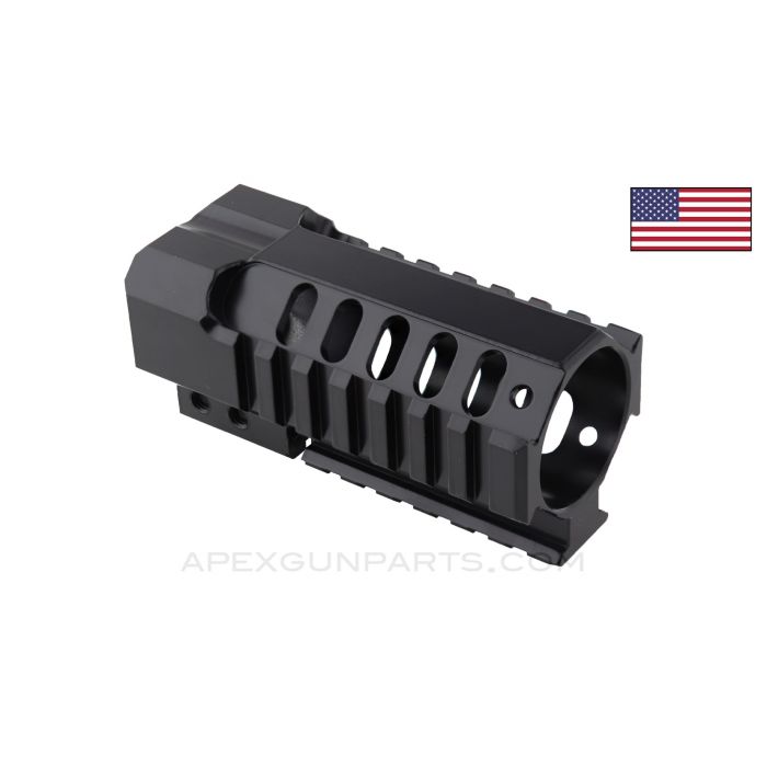 PKM Tri-Rail Forearm, M1913 Picatinny, Black, U.S. Made 922(r) Compliant Part *NEW* 