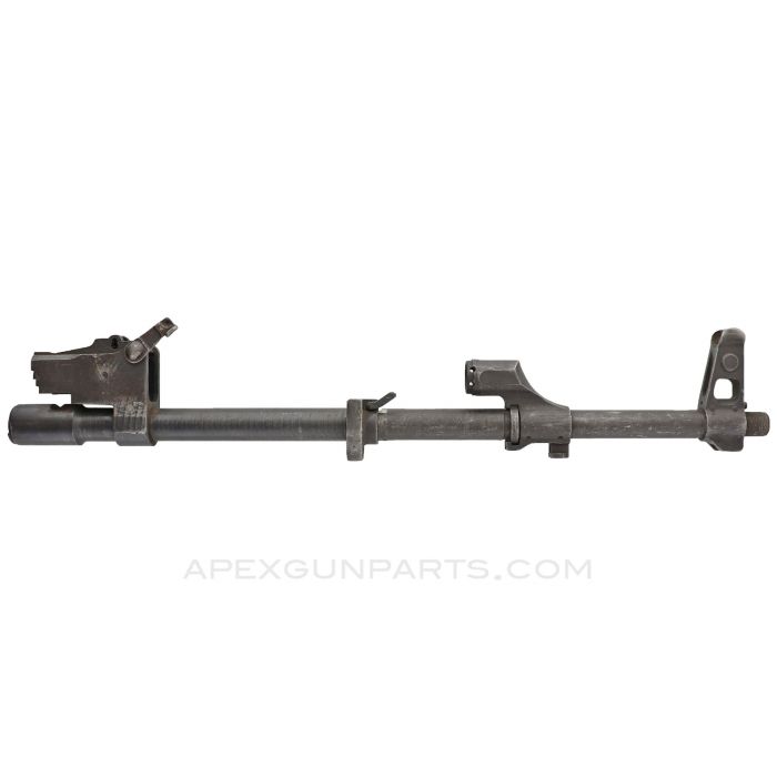 AK-47 / AKM Populated Barrel Assembly, 16", No Rear Sight, Chrome Lined, Cold Hammer Forged, 7.62X39 *Fair* 