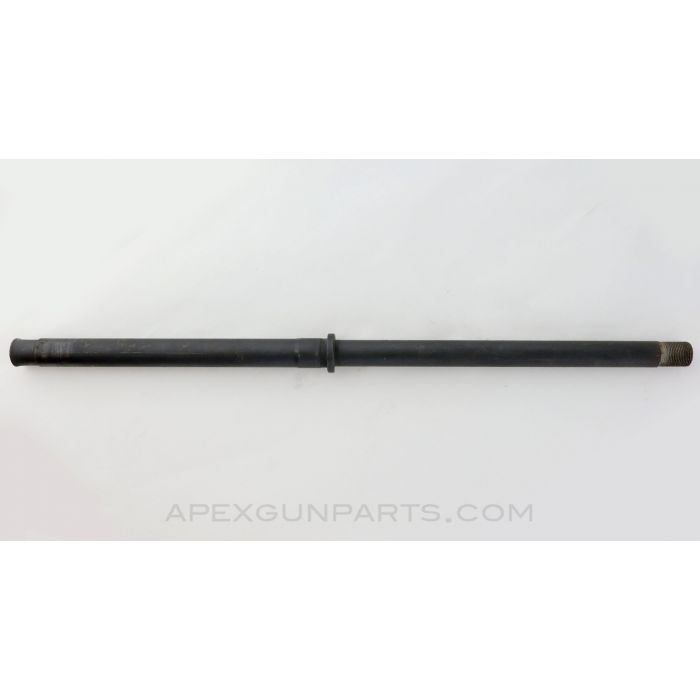 UZI Barrel with Threaded Muzzle, 16", Parkerized, 5/8x24 RH, Marred Breech End, 9mm *Fair* 