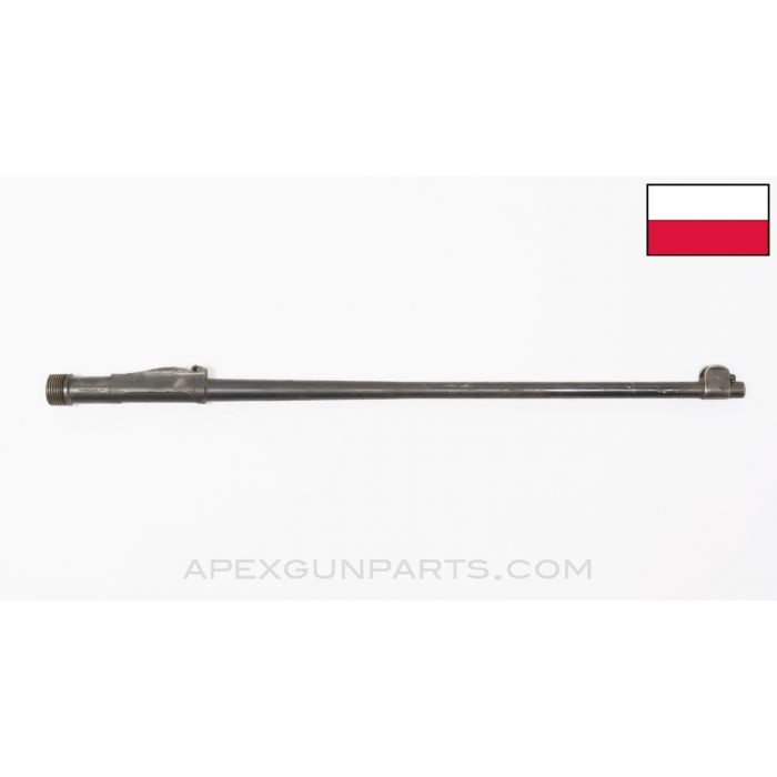 Polish K98AZ Mauser Barrel, 23.625", Stripped Rear Sight, 7.92x57 *Good*