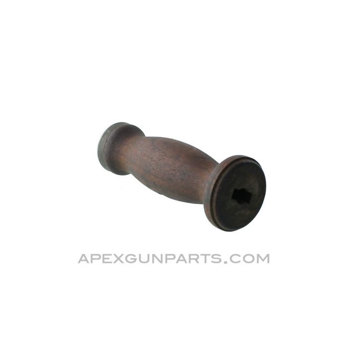 1918 BAR / 1919A6 Browning Wood Carry Handle Grip, Missing End Cap, *Very Good* 