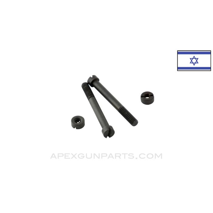 UZI Handguard Grip Screw & Nut, Set of 2, *NOS*