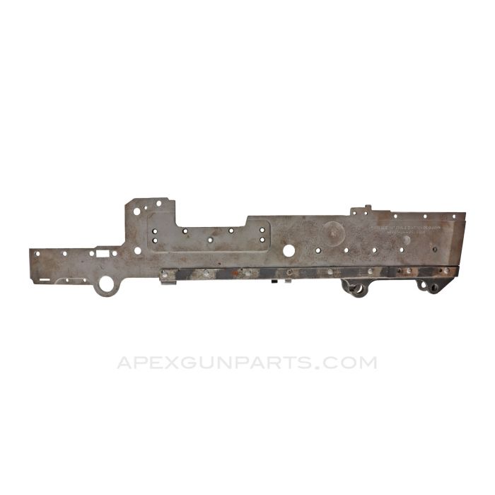 FN MAG58 Side Plate, Left, Stripped with Bottom Plate *Good* 