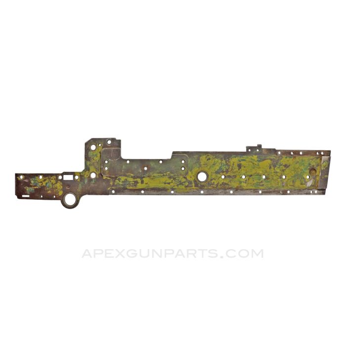 FN MAG58 Side Plate, Left Side, Stripped, South African Paint *Good* 