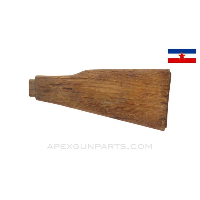 Yugoslavian M64 Butt Stock, Elm Wood, Unfinished *NOS*