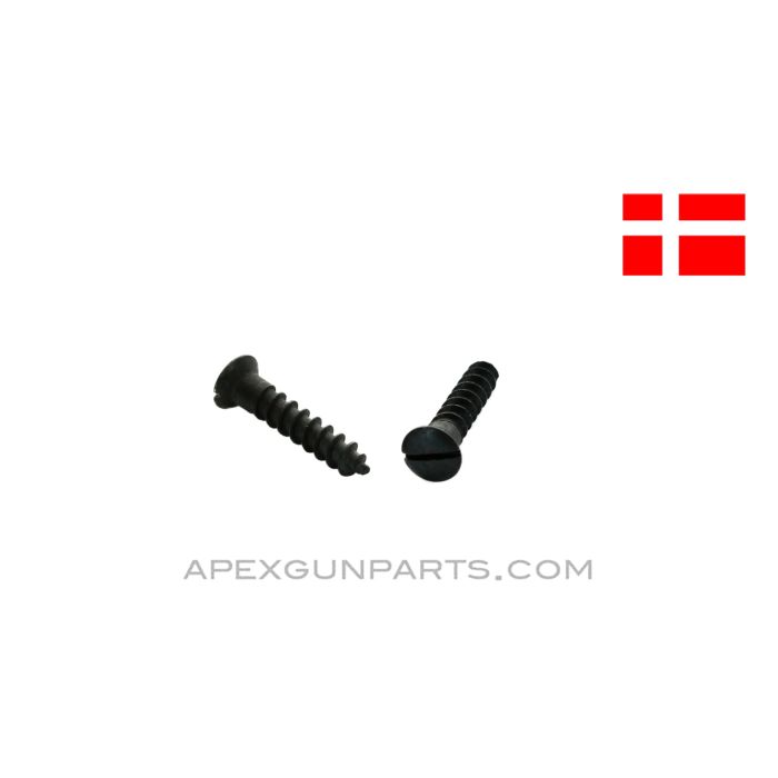 Danish Krag Rifle Buttplate Screws, Set of 2 *NOS*
