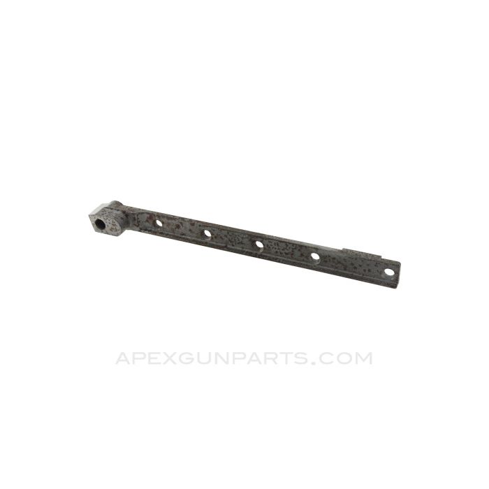 MAG58 / M240 Bolt Guide Rail, Left Side Rear, Bead Blasted, Light Surface Rust *Good* 