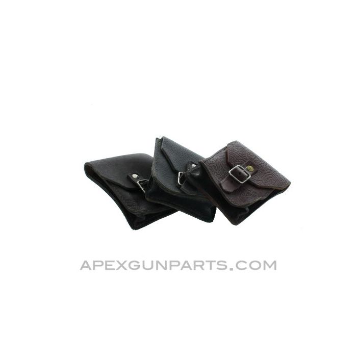 Single Pocket Leather Pouch with Belt Loop, *Very Good* 