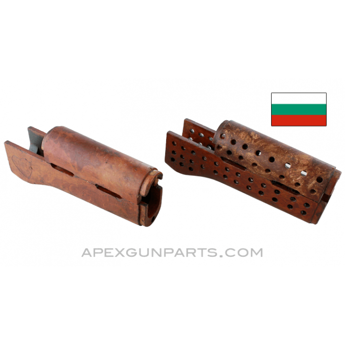 Bulgarian AK-47 Handguard Set, Bakelite, Balkan Service, Sold *As Is* 