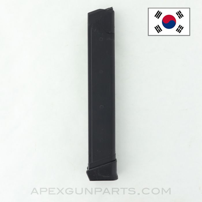 KCI Manufactured Glock 19 Gen4 Magazine, 33rd, 9mm *Good*