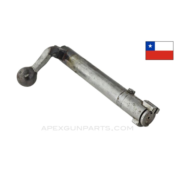 Chilean M1895 Mauser Bolt Body, Modified Bolt Handle, 7x57mm *Good*