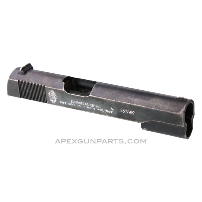 Colt 1911 Slide, Argentinian Sistema, .45ACP PENDING-C