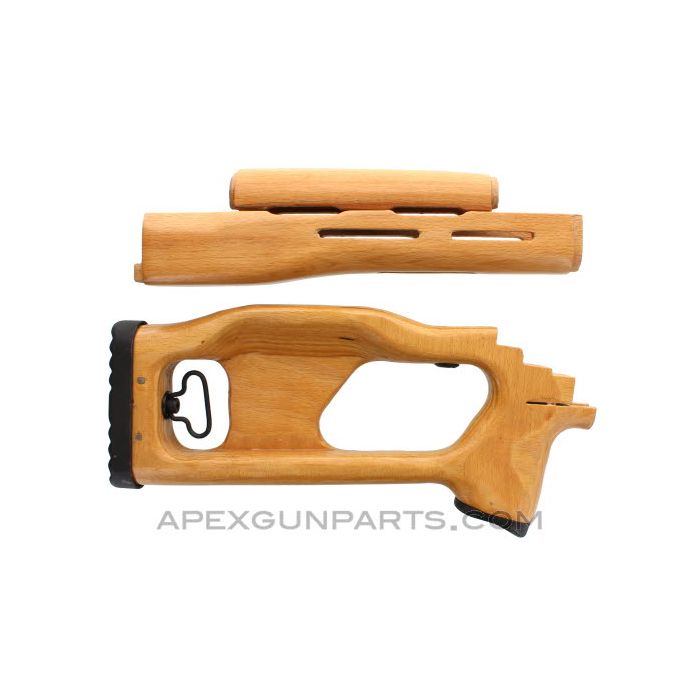Romanian PSL/FPK 7.62x54R Furniture Set, NOS PENDING-C