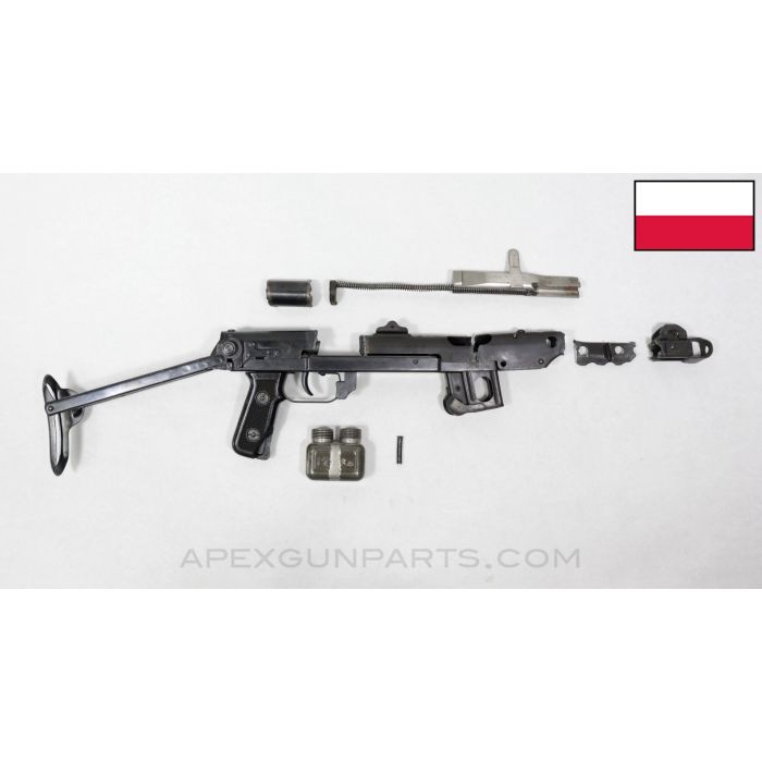 Polish PPS-43 Parts Kit, Chipped Grip Panel, 7.62x25, *Good*