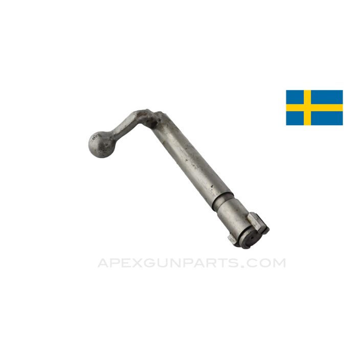 Swedish M96 Mauser Bolt Body, Modified Downturned Handle, 6.5x55 *Good*