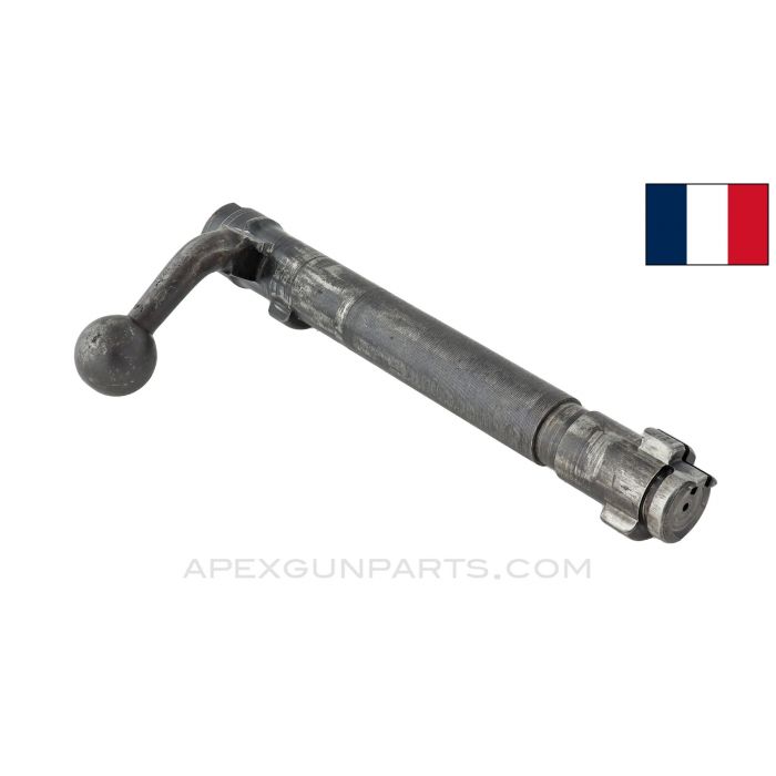 German K98k Mauser Bolt Body, w/ Round Vent Holes, French Reissue, 7.92x57 *Good*