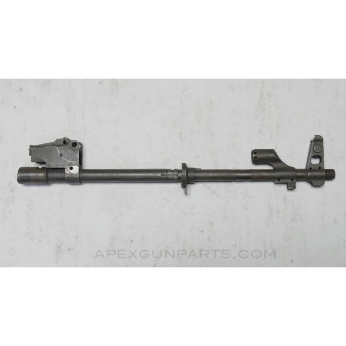 Polish AKM / AK-47 Barrel Assembly, 16", Chrome Lined, Cold Hammer Forged, No Muzzle Device, Broken Ear on FSB *Fair*
