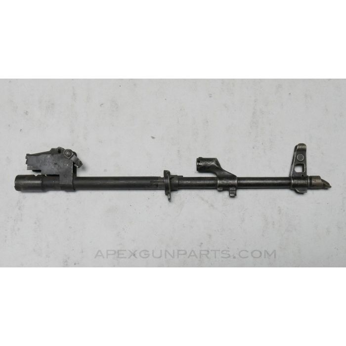 Romanian AK-47 Barrel Assembly, 16", CL, Cold Hammer Forged, Slant Brake, Projectile Impact at Handguard, 7.62X39 *AS IS*