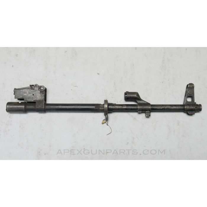 Polish AK-47 Barrel Assembly, 16", Chrome Lined, Cold Hammer Forged, Muzzle Nut, Heavy Use *Fair*