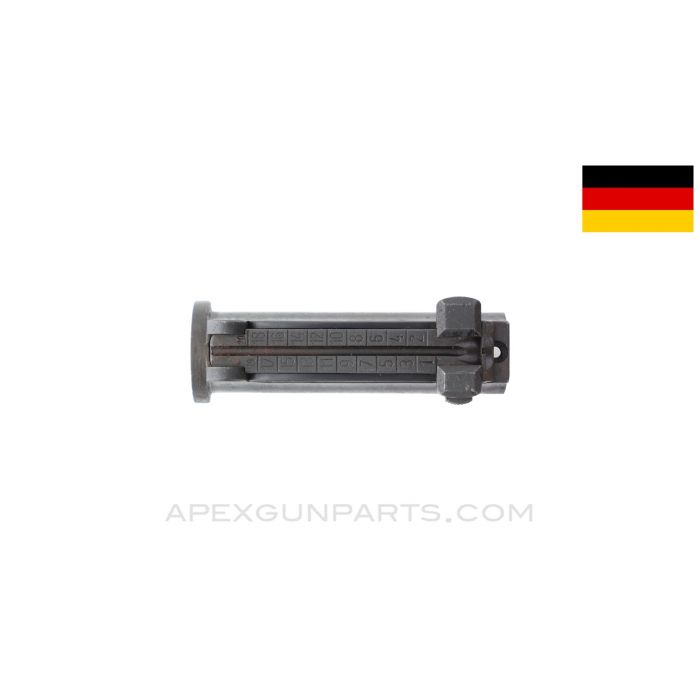 98K German Rear Sight Assembly, Late, Waffen Marked *Very Good*