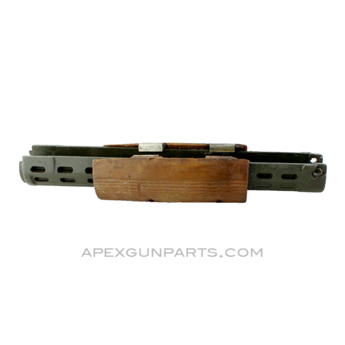 Rhodesian Manufactured Handguard for the G3/ HK91, w/ Resin Clamp-on Insulator, *Fair*
