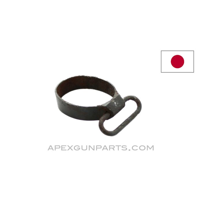 Japanese Type 38 Rifle Rear Barrel Band *Fair / Rusty* 