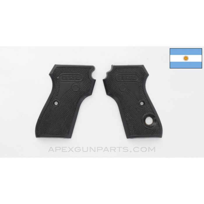 Argentine BERSA 84 Grip Panel Set, 32ACP *Very Good*