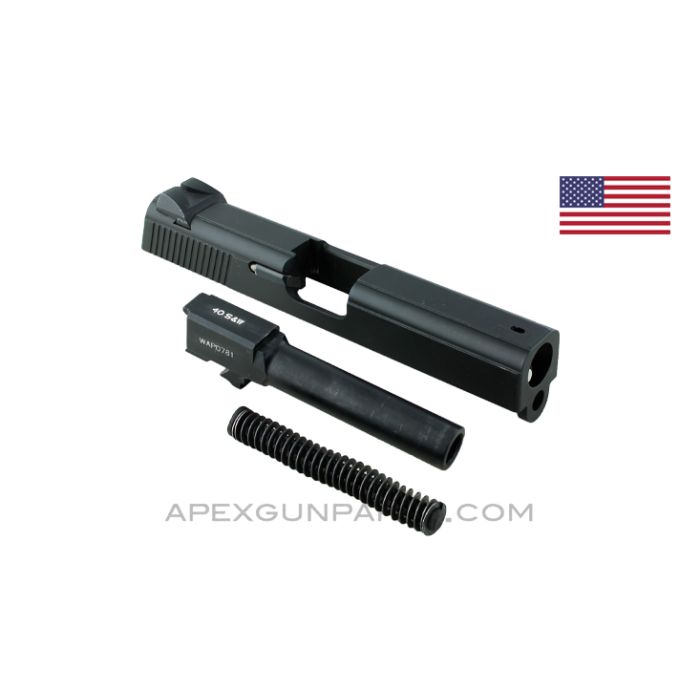 Smith & Wesson SW40E Slide Assembly, With Barrel & Rear Sight, Complete, .40 S&W *Good* 