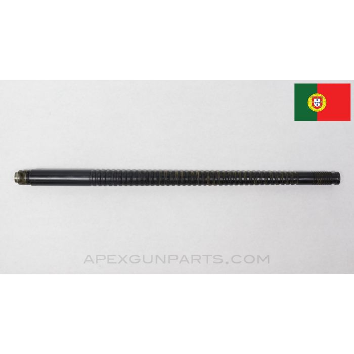 1946 Madsen LMG Barrel, 23.25", Portuguese, w/ Full Length Cooling Fins, 7.92x57 *Excellent*