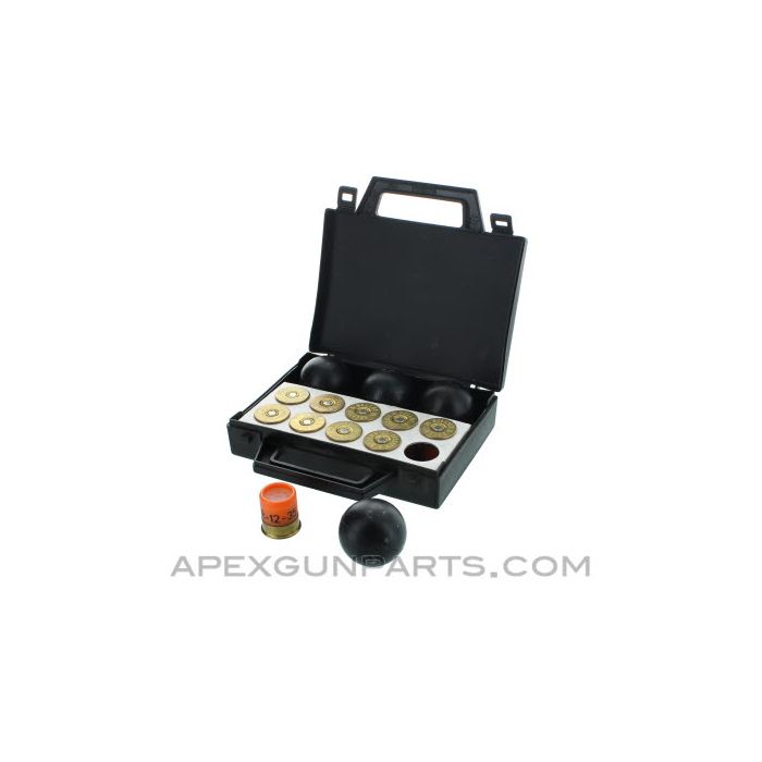 MR35 Manurhin Less-Than-Lethal Ammunition Case Set for use with 35mm "Punch Gun", *NOS* 