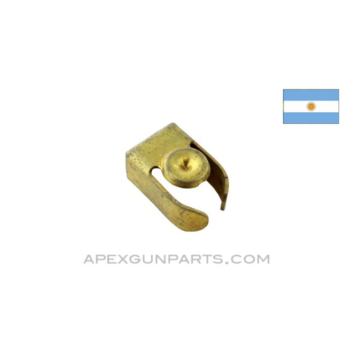 M1891 Argentine Mauser Brass Nosecap / Muzzle Cover, Early *Very Good*