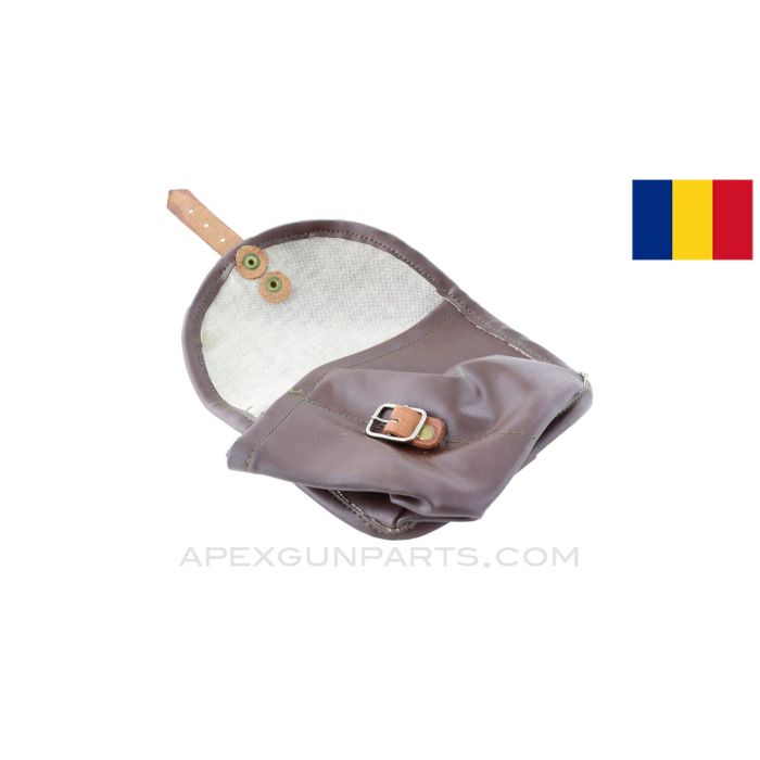 Romanian PSL/FPK 7.62x54R Two Pocket Tool Pouch w/ Leather Strap *Good*