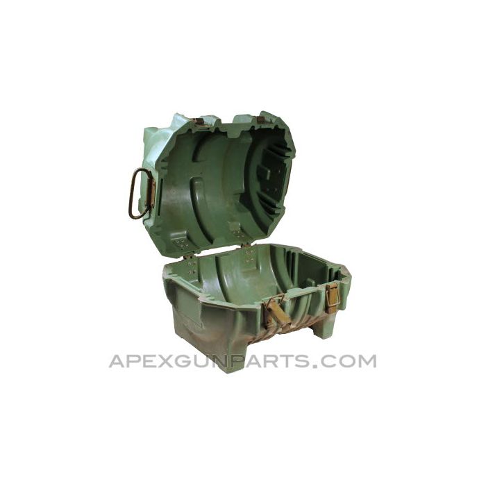 TM-62 Anti-Tank Land Mine Transport Case, Green Plastic, *Good* 