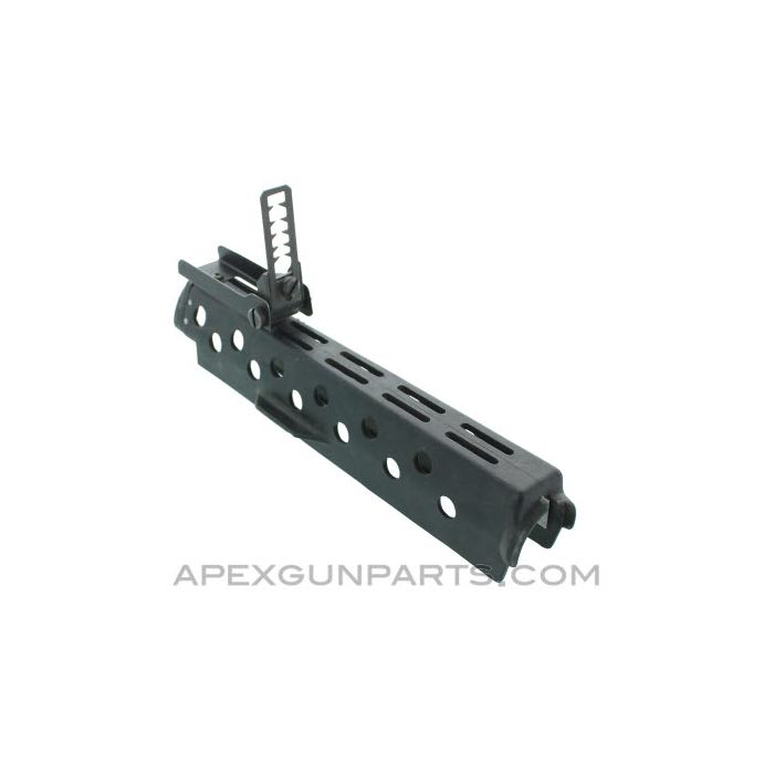 M203 Grenade Launcher M16 Handguard with Leaf Sight, Black, *Very Good*
