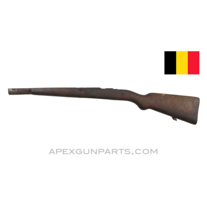FN 24 Infantry / Carbine Stock Assembly, NO Bayonet Lug  *Good* 