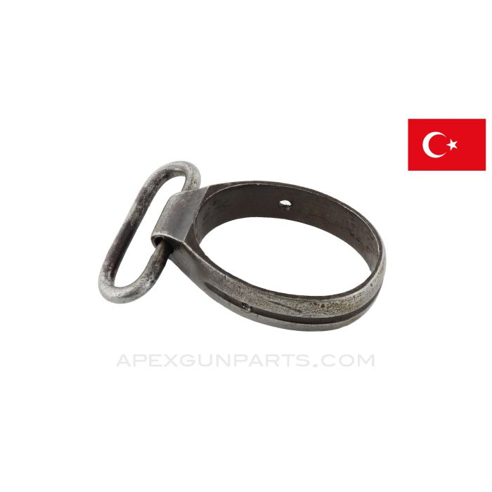 Turkish Mauser M38 Rear Band, With Sling Swivel *Good*
