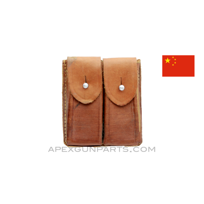 Mauser C96 "Broomhandle" Pistol Stripper Clip Pouch, *Good* 
