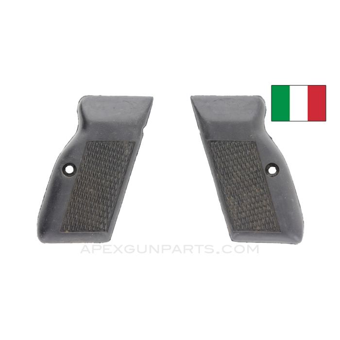 Tanfoglio Combat Pistol Grips, 3.5" Tall, Rubber, 9mm *Good*