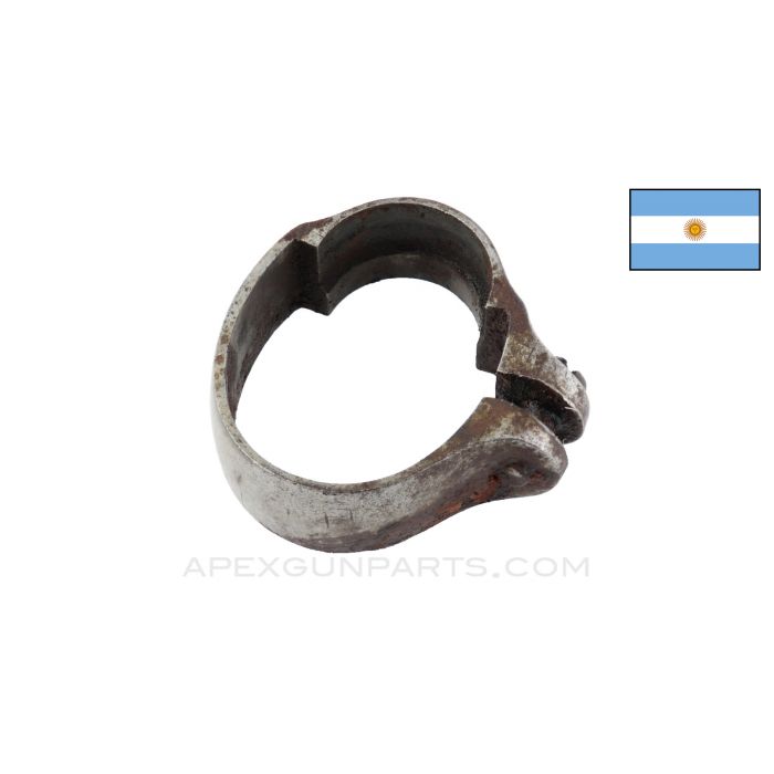 M1891 Argentine Mauser Carbine Rear Band, w/ Screw, Light Rust *Good*