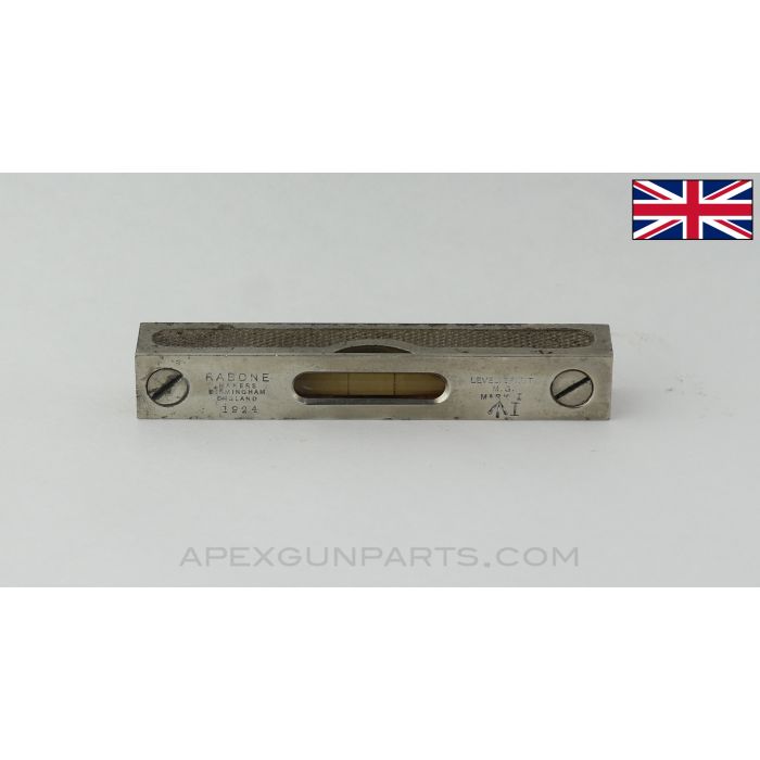 British Vickers MMG Spirit Level, MK1 Rabone Makers *Good* 