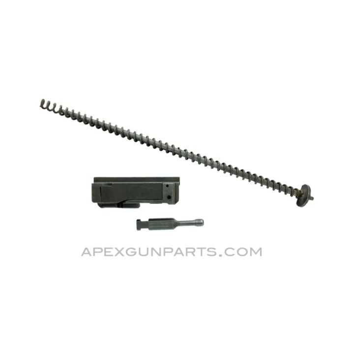 DShK Bolt and Recoil Spring Assembly, 12.7X108mm, *Very Good* 