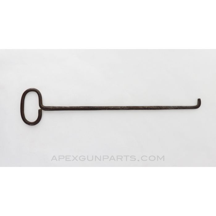 MG Ruptured Cartridge Remover Tool Rod, Oval Loop Handle, Steel, 12.625" Long *Good*