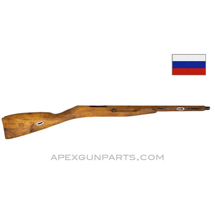 Mosin Nagant M44 Stock, Russian, Small Crack *Good* 